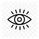 Ansicht Sichtbar Auge Symbol