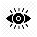 Ansicht Sichtbar Auge Symbol