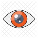 Ansicht Sichtbar Auge Symbol