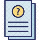Answer Answer Sheet Education Quiz Icon