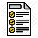 Answer Sheet Answer Education Quiz Icon