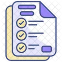 Answer Sheet  Icon