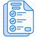 Answer Sheet  Icon