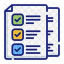 Answer sheet  Icon