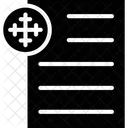 Answer Sheet Drag And Drop Paper File Icon