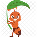 Ant Leaf Umbrella Icon