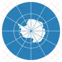 남극 대륙 조약 플래그 아이콘