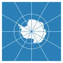 남극 대륙  아이콘