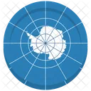 Antarctica Treaty Flag Icon