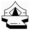 Antarktiszelt  Symbol