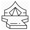 Antarktiszelt  Symbol