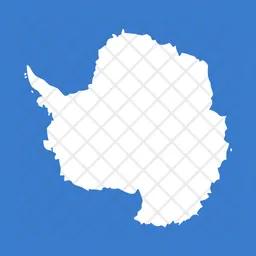 Antártica Flag Ícone