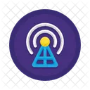 Antena Satelite Receptor Icono