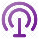 Antena de internet  Icono