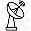 Satelite Antena Parabolica Tv Ícone