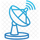 Antena Parabolica Satelite Comunicacion Icono