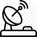 Antena Parabolica Conectividad Inalambrica Parabolica Icono