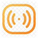 Etiqueta de sinal de antena  Ícone