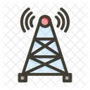 Communication Signal Satellite Icon