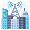 Antenna Tower City Symbol