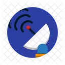 Antenna Parabolica Radar Portata Icon