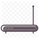 Antenne Doppel Router Symbol