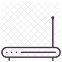 Antenne Doppel Router Symbol