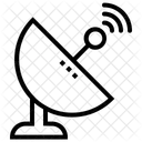 Radar Satellite Parabole Icône