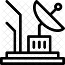 Parabolique Antenne Icône