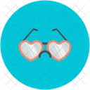 Anteojo Corazon Gafas Icon