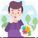 Anthrophobia Fear Of Flowers Icon