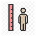 Anthropometry Body Metrics Health Assessment Icon