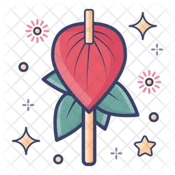 Anthurium Flower  Icon