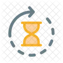 Anti Aging Hourglass Icon