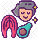 Anti-Aging-Diät  Symbol