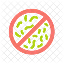 Anti Bacteria No Icon
