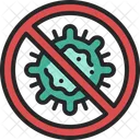 Antibacterial No Virus Control Icon