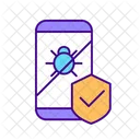 Antivirus Antimalware Mobile Icon