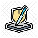 Anti Scratch Coating Icon