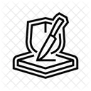 Anti Scratch Coating Icon