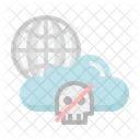 Anti Spyware Anti Virus Cloud Security Icon