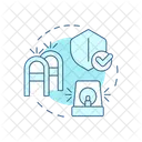 Anti theft detection  Icon