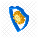 Anti Virus Protection Shield Icon