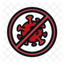 Anti Virus No Coronavirus Virus Icon