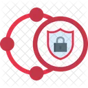 Anti Virus Firewall Lock Icon