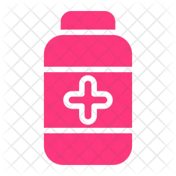 Antibacterial Bottle  Icon