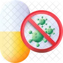 Antibiotic Medicine Medical Icon