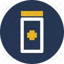 Antibiotic Medical Treatment Medicine Jar Icône
