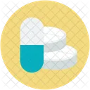 Antibiotics Medicine Capsule Icon