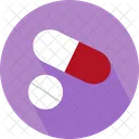 Antibiotics Medicine Capsule Icon